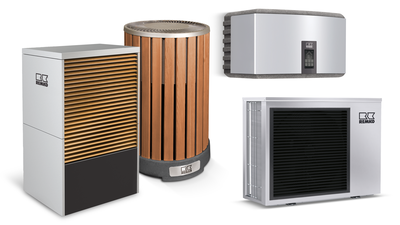 Förderfähige Wärmepumpen